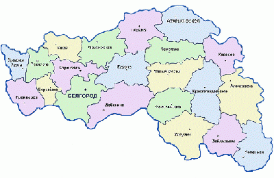 Административно-территориальное деление Белгородской области