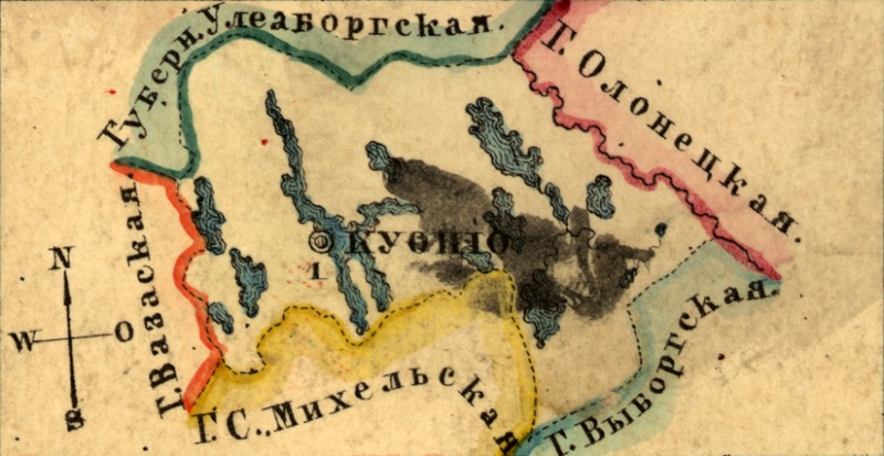 Файл:Karta Kuopioskoy gubernii 1856.jpg