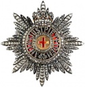 Звезда ордена Святой Анны I степени с бриллиантами